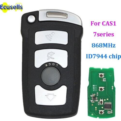 Smart Remote Key Fob 4 Button 868MHz with ID7944 chip for BMW 7 Series E65 E66 CAS1 SYSTEM