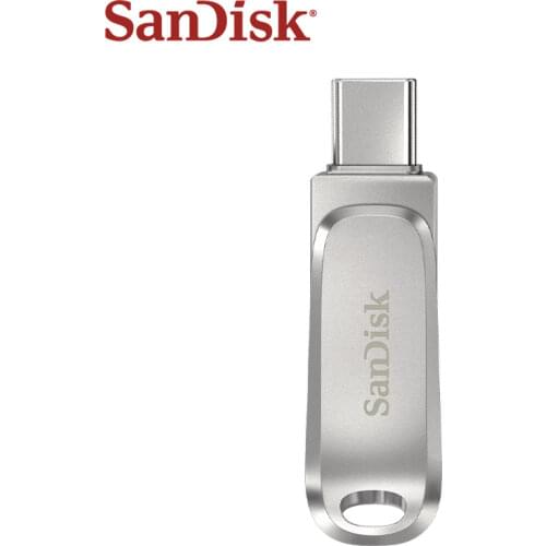 USB 3.1 Sandisk DC4 USB Flash Drive High Speed 32GB 64GB Type-C OTG SDDDC4 Memory Stick 128GB 256GB Pendrive Mini U Disk
