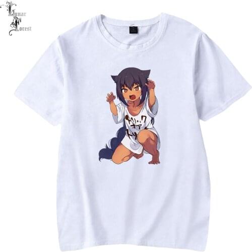 Jahy-sama wa Kujikenai Printing T-shirt Summer Fashion Round Neck Short Sleeve Popular Japanese Anime Streetwear Plus Size