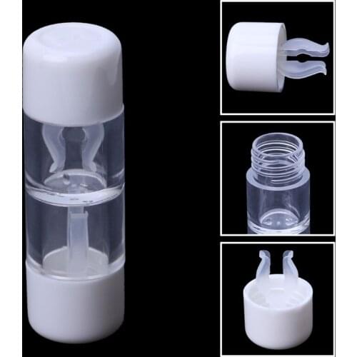 Contact Lens Box Bottle Plastic Objective Travel Portable Case Storage Container New