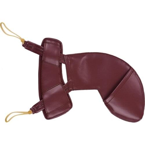 Sheepskin Pad Violin Shoulder and Chin Rest Cushion for 3/4 4/4 Violin Left Shoulder Violin Parts & Accessories