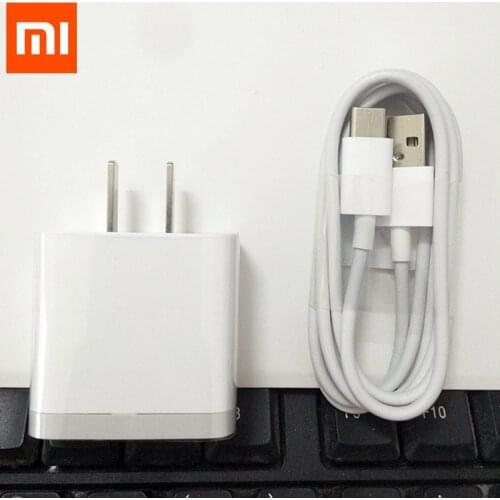 Original XIAOMI 6 charger QC 3.0 fast charger USB Quick charger mi 6 Type C data cable For xiaomi6 xiaomi max 2 max2 mi 6 5 5s