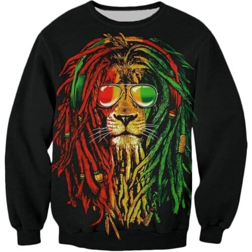 PLstar Cosmos Men sweatshirt 3D hoodies Mens Shirt Harajuku Print Rock Hip Hop Bob singer Marley Reggae Clothing streetwear-7