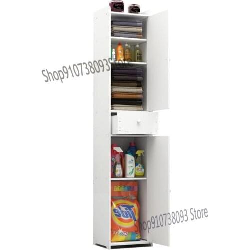 Bathroom Shelf Floor Type Toilet Crevice Storage Cabinet Toilet Locker Toilet Side Cabinet Narrow Cabinet
