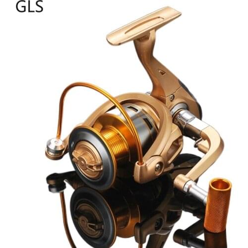 GLS 2021 NEW MH Series 1000 2000 3000 4000 5000 6000 Spinning Reel Gear Ratio 5.0:1/4.7:1 High Speed Carp Fishing Reel