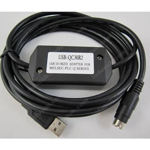 USB-QC30R2 NEW Series Plc Programming Cable adapter for Q series USBQC30R2 support win7/win8 2.5m