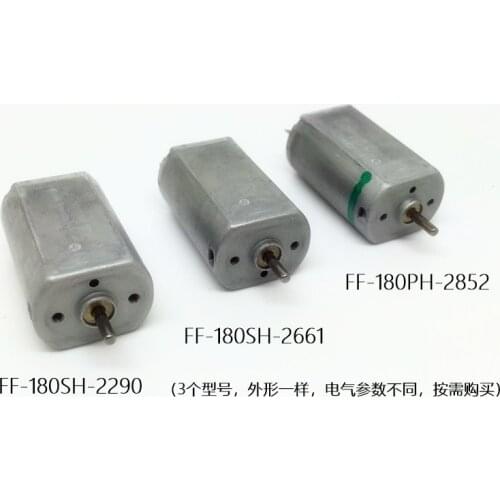 1PC DC 2.4V 3V 3.7V 5V Mabuchi FF-180PH-2290/2661/2852 Motor Precious Metal Brush Motor Strong Magnetic Low Noise For Shaver
