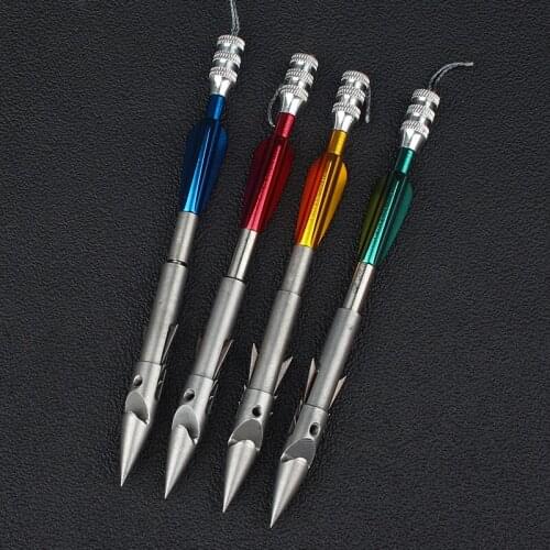 1pcs Powerful Hunting Fish Darts Broadheads Arrowhead Slingshot Catapult Shooting Fishing Slingshot Fishing Arrows