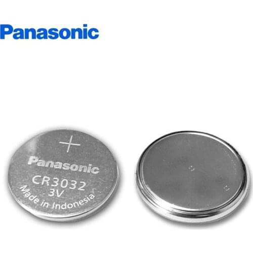 12pcs/lot Panasonic CR3032 CR 3032 DL3032 ECR3032 3V Lithium Battery Car Key Remote Control Electric Alarm Button Batteries Cell