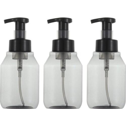 3Pcs 350ml Soap Pump Shampoo Lotion Disinfectant Refillable Bottle Dispenser Refillable bottles Travel Lotion Container bottle