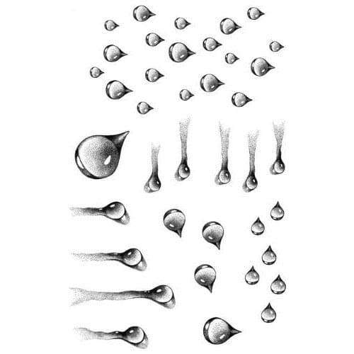 3D water drop Clear Stamp for Scrapbooking Transparent Silicone Rubber DIY photo album/Card Making A1561