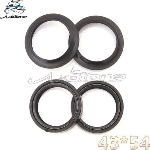 43*54*11 Motorcycle Front Fork Damper oil seal Dust cover For CR125 DR 250 DR250 DL1000 MX6 T4 FAST