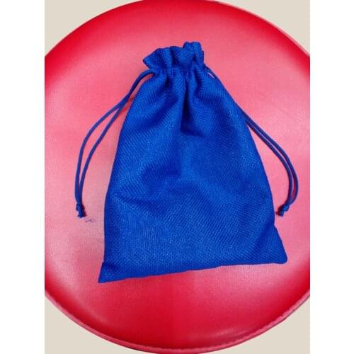 50pcs Handmade Jute Drawstring Gift Bags For wedding party jewelry gifts packaging bag pouch jewelry packaging display storage