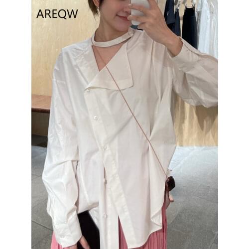 Свободные блузки AREQW China At AliExpress