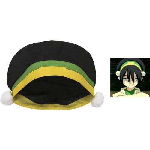 Avatar: The Last Airbender TophBeifong Hat Avatar Cute Toph bengfang Hats for Halloween Cosplay Props