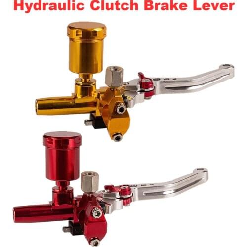 CNC Motorcycle Hydraulic Master Cylinder Brake Clutch Lever For KAYO BSE CRF KXF YZF WR RMZ EXC Dirt Bike ATV Quad Motorcycle