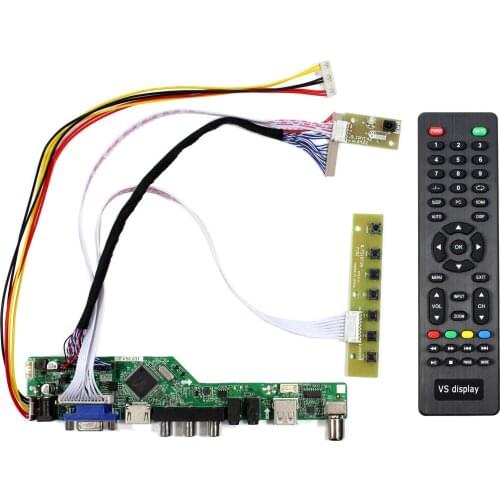 HD MI VGA AV USB RF LCD Controller Board For 19 in G190ETN01.6 1280X1024 LCD