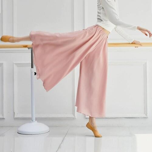 Adult Loose Belly Dance Yoga Smooth Satin Palazzo Pants Wide Leg Trousers Costume for Women Dancing Clothes Dancer Wear Clothing
