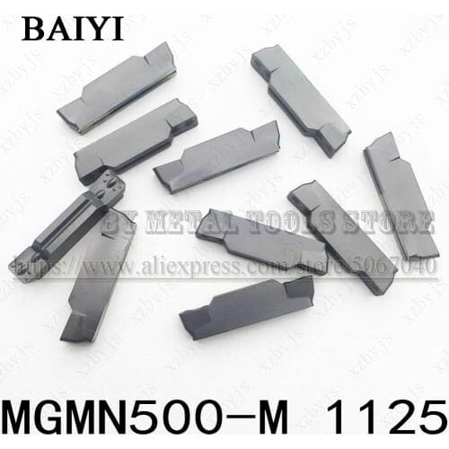 MGMN400-M 1125 MGMN500-M 1125 CNC carbide insert MGMN400 MGMN500 grooving turning tools cutter lathe blade Processing stainless