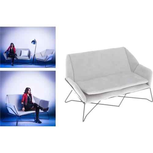 1/6 Scale Miniature Sofa TV Scene Accessories Bedroom Decor Accessory Ornaments Kids Toys