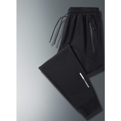 2021 New Autumn Cotton Joggers Outwear Sweatpants Running Tracksuit Mens Track Pants