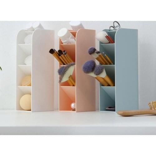 Desktop Storage Holder Organizers 4 Layers ABS Makeup Brushes Holder Jewelry Display Organizers Jewelry Storage Packaging Tools