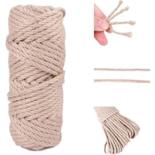 Natural Sisal Rope Scratching Post Toy Cat Climbing Frame Rope Desk Legs Binding Rope For Cat Sharpen Claw Durable Pet Supplies