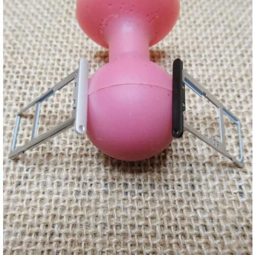 New Sim Card Tray Holder New Sim Card reader slot+SD Card Tray Repair Parts For BB BlackBerry Keyone DTEK70