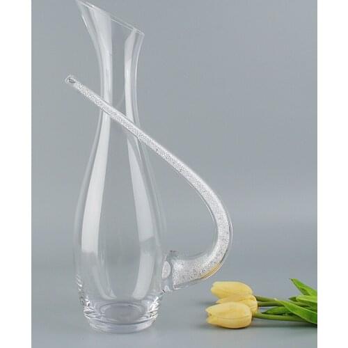 Oh Trend Big Promotional For Customer Buy Glass Decanter Send Two Clear Wine Goblet As A Gift, First Come First Served