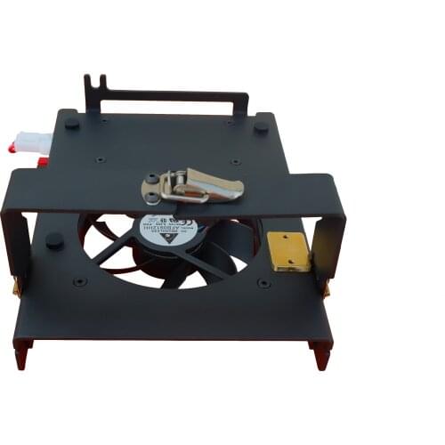 Bracket Holder Stand Heatsink + Cooling Fan For XIEGU G90 G90S Ham HF Radio