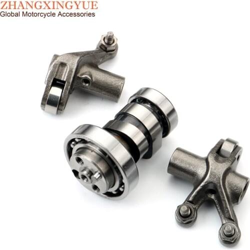 Scooter Camshaft & Rocker Arm For Vespa LT125 LXV125 S125 GTS Primavera Sprint 946 125cc 150cc 3V 4T
