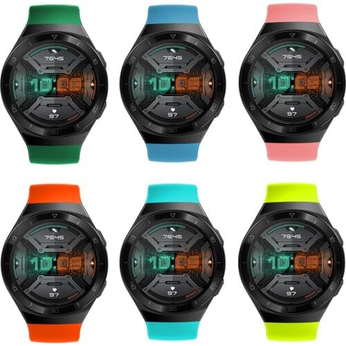 Watch Strap For Huawei Watch GT 2e SmartWatch Band Sport Silicone Replacement Wristbands Accessory For Huawei GT2e Bracelet Belt