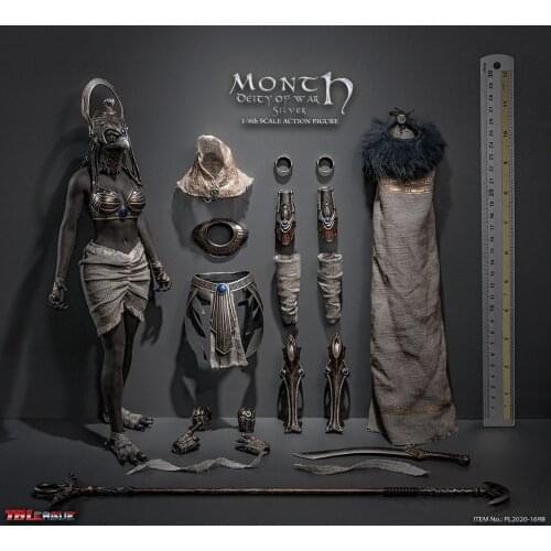 1/6 scale TBLeague PL2020-169 collection toy Egyptian female eagle god Month gilt gold 12-inch action figure model