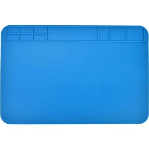 Heat Insulation Working Mat Mobile Phone Computer Repair Disassembly Work Station Desktop Silicone Pad