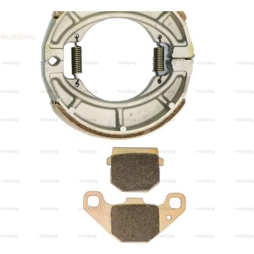 Disc Brake Pads Shoe Drum for KAWASAKI KH 125 KH125 1982 - 1998 1997 1996 1995 1994 1993 1992 1991 1990 1989 1988 1987 1986 1985