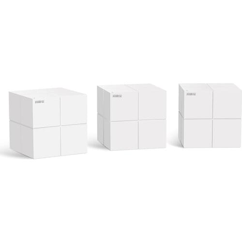 Tenda MW6 Whole Home Mesh Wireless WiFi System with 11AC 2.4G/5.0GHz WiFi Wireless Router and Repeater, APP Remote Manage