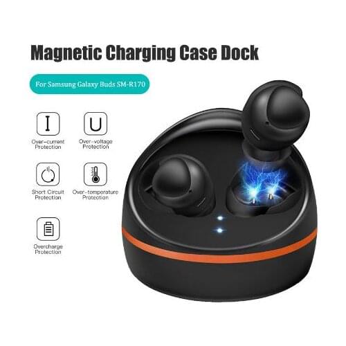 100pcs Charger for Samsung Galaxy Buds Bluetooth Wireless Earbuds Charging Boxes Replacement Dock Cradle buds R170