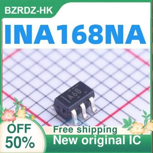 2-10PCS/lot INA168NA/3K SOT23-5 INA168NA A68 New original IC