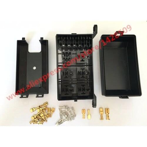 5 set Automotive Relay Box Relay Socket Fuse Relay Holder 6 Relay The Nacelle Insurance Car Automotive Insurance
