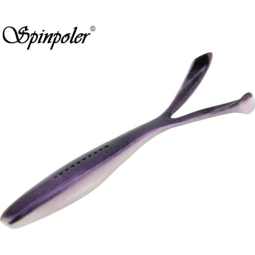 5pcs/lot The Jerk Minnow - 5in - Glitter Bomb Rabbit Ear Soft Plastic Jerkbaits Trailer on Swim Jigs, Vibrating Jigs