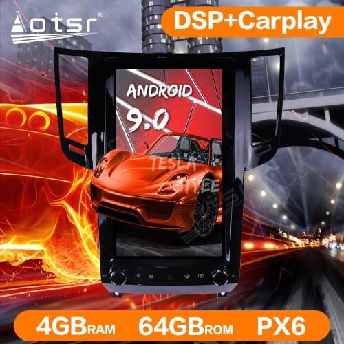 Android Multimedia Player For Infiniti FX FX25 FX35 FX37 QX70 Radio Cassette Recorder Tesla Screen Car GPS Navigation PX6 Stereo