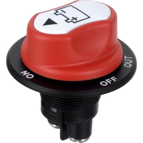 12-48V On Off Car Battery Isolator Selector Switch Power Disconnect Switch Battery Master Cut Off For Cars Marin Boat 2021 New