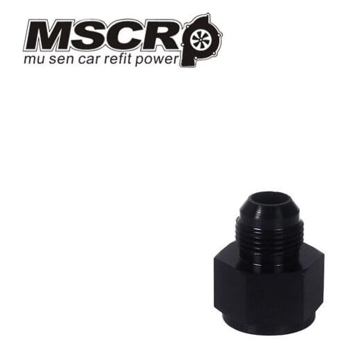 Black Aluminum Oil Cooler Adjustable Joints Oxygen AN Fittings Junction Coupler Adapter Change