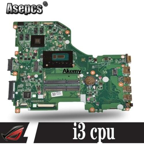 DAZAAMB16E0 ZAAA ZAAX32 NBGDW11002 NBGG711002 I3 CPU 940MX DDR4 motherboard For Acer Aspire E5-774G E5-575 E5-575TG F5-573G