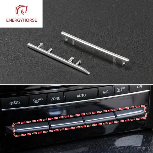 Car Interior Console Air Conditioning Buttons Decoration Matte Trim For Mercedes Benz E Class W212 AUTO Accessories 2129009209