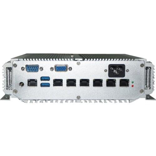 Industrial Computer 6*lan RJ45 intel celeron 3865U processor Mini pc for soft router server