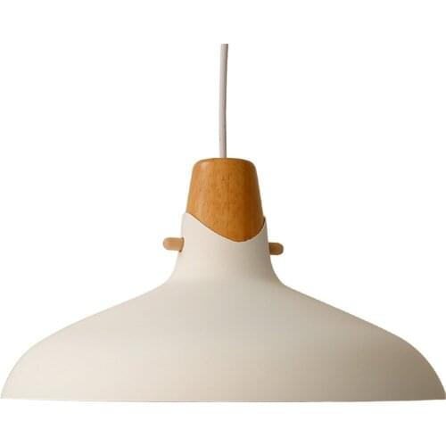 Simple Modern LED Pendant Light Fixtures Loft Decor Wood Iron Hanging Lamp Dining Room Home Lighting Indoor Droplight Luminaire