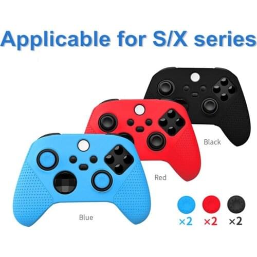 Silicone Protective Case Cover Skin For -Xbox Series X S Gamepad Controller Game Y3NC