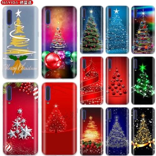 Silicone Case For Xiaomi 11 Ultra 10 9 8 a2 a3 Lite Mi 9 9se 6x 5x Cc9 8 9 11Pro Cover christmas tree Pattern