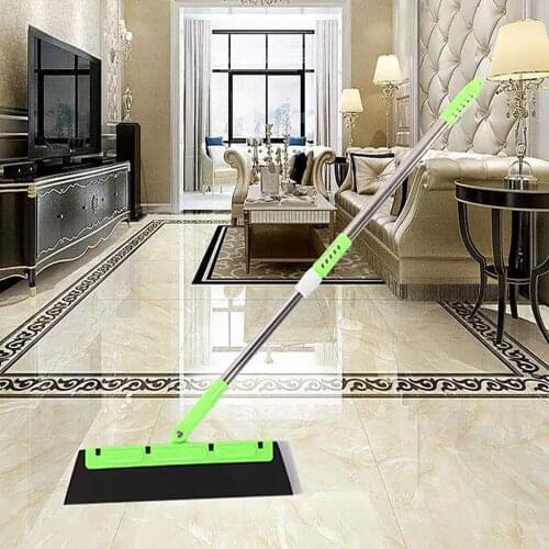 Magic Broom Rubber Mop Clean Sweep Scraping Dust Hair Bathroom Glass Wiper Blade Cleaning Sweeper Bathroom Accessories Tools